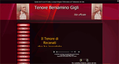 Desktop Screenshot of beniaminogigli.it